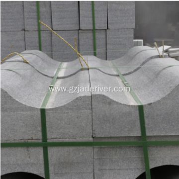 Natural Granite Road Side Shaped Decorative Border Stone